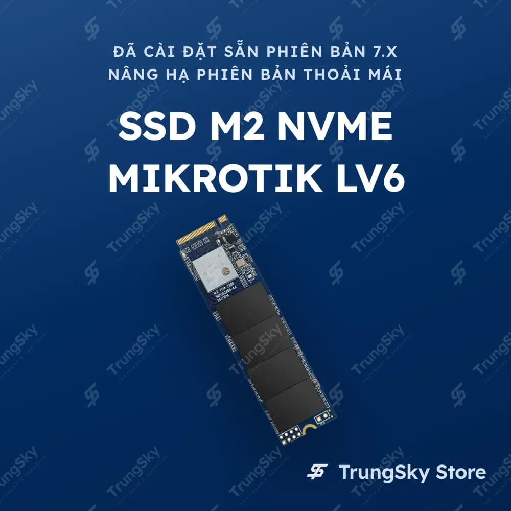 Ổ cứng SSD Mikrotik RouterOS Level 6