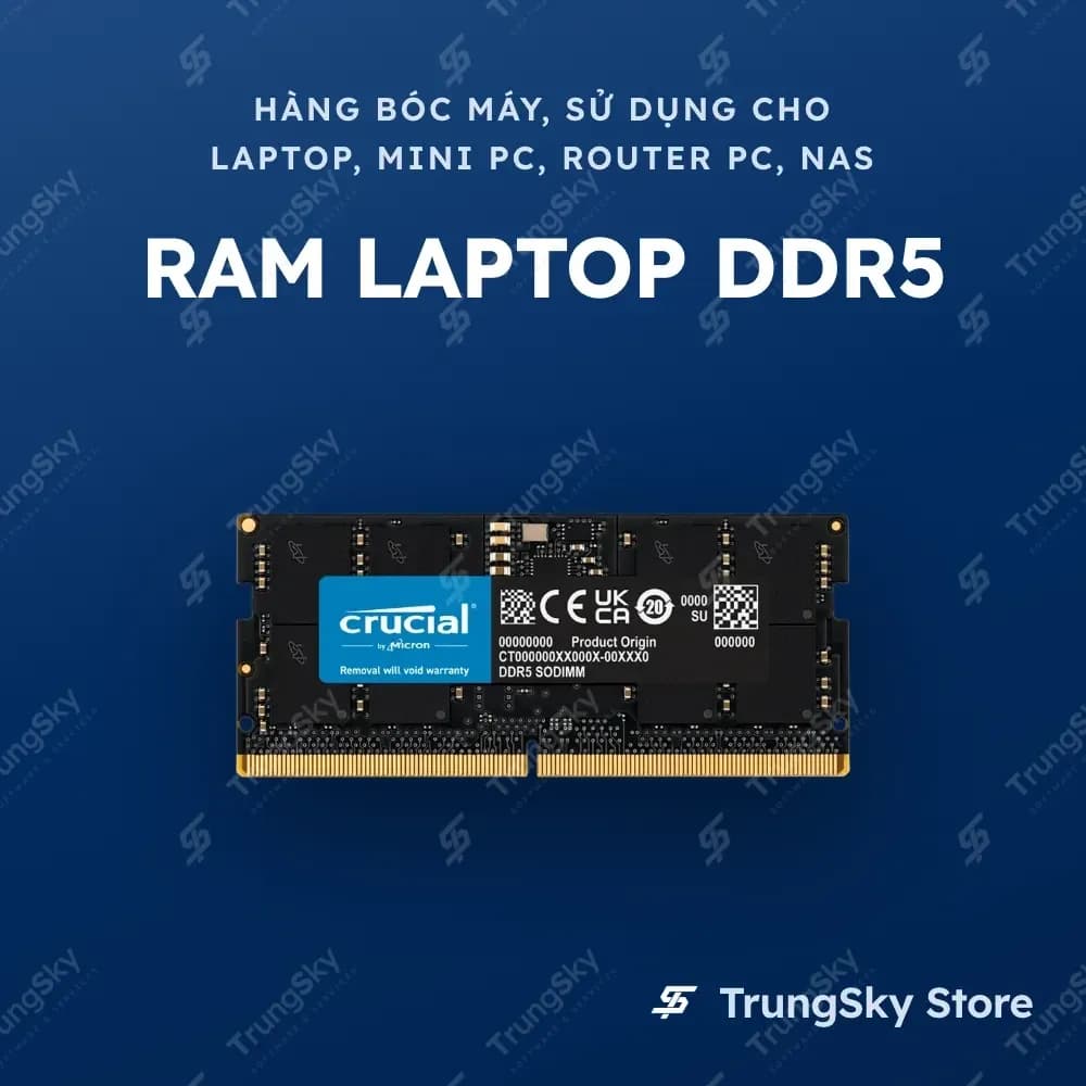 RAM LAPTOP DDR5 4800Mhz 5600Mhz